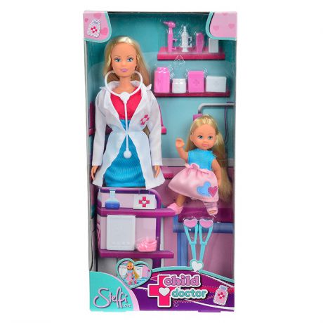 Steffi Игровой набор Детский доктор (2 куклы)