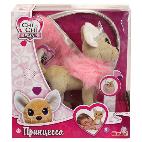Chi Chi Love Мягкая игрушка Собачка-принцесса