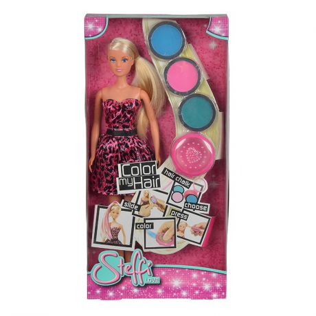 Steffi Кукла с набором для окрашивания волос