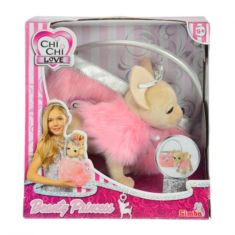 Chi Chi Love Мягкая игрушка Собачка-принцесса 20 см