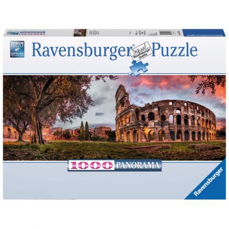 RAVENSBURGER Пазл панорамный Колизей на закате 1000 деталей