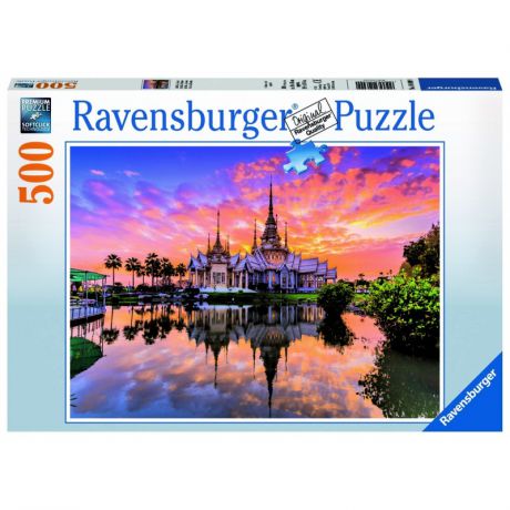 RAVENSBURGER Пазл Закат Ват Тай 500 деталей