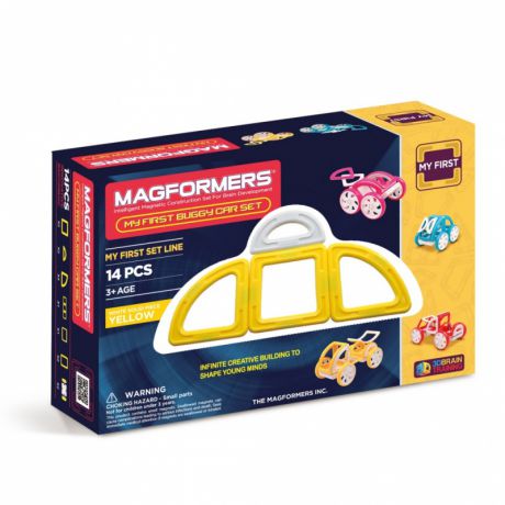 MAGFORMERS Магнитный конструктор My First Buggy Car Set