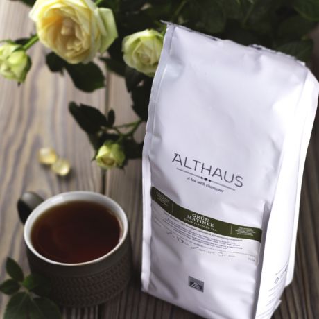 Ароматизированный зелёный чай Althaus "Grun Matinee" (250 г)