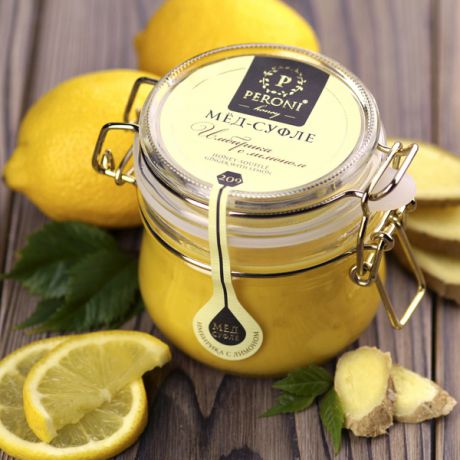 Мёд-суфле Peroni "Имбирика с лимоном" (250 мл)