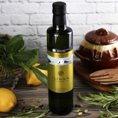 Оливковое масло Agrovim "Iliada Sitia" PDO Extra Virgin (500 мл, Греция)