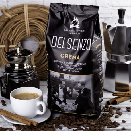 Кофе в зёрнах Delsenzo "Crema" (1 кг)