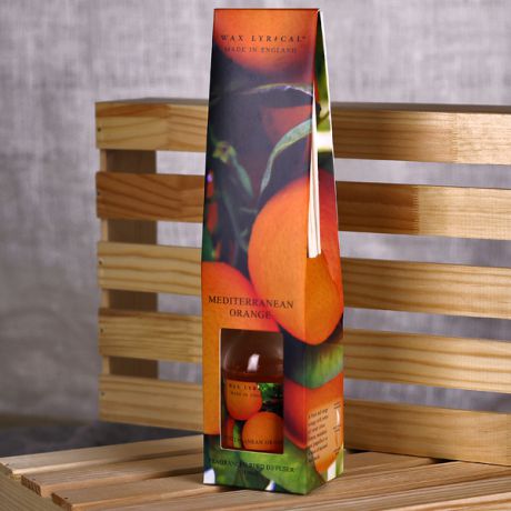 Ароматический диффузор Wax Lyrical "Солнечный апельсин" с тростниковыми палочками (100 мл)