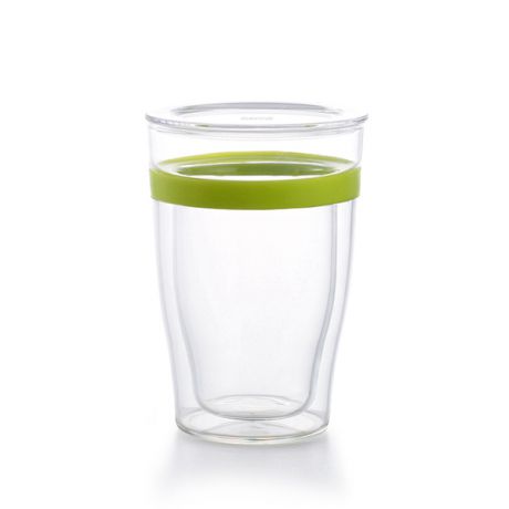 Чашка-термос SAMA DOYO с двойными стенками (300 мл, зелёная)
