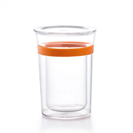 Чашка-термос SAMA DOYO с двойными стенками (300 мл, оранжевая)