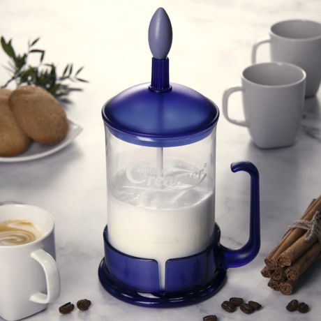 Вспениватель для молока ручной Frabosk "Cappuccino Creamer" с подставкой