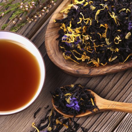 Ароматизированный чёрный чай "Волшебный цветок" (50 г)
