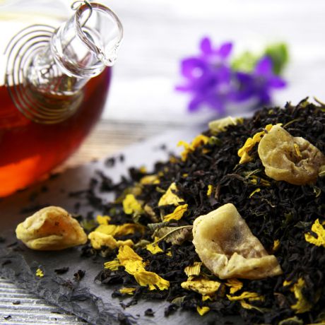 Ароматизированный чёрный чай "Мандариновый" (50 г)