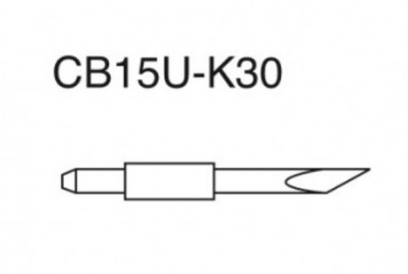 Нож CB15U-K30 для толстых материалов (угол 30) для плоттеров (оригинальный)