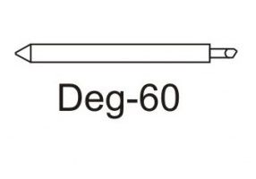Нож Deg-60 для плотных материалов (угол 60) для плоттеров (оригинальный)