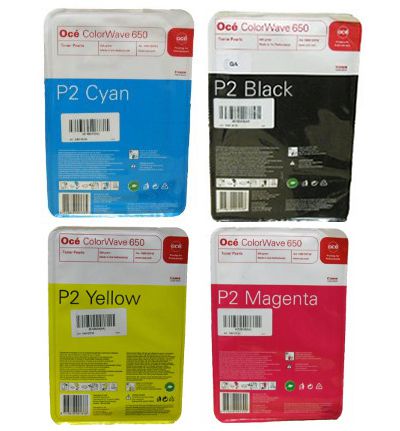 Комплект картриджей ColorWave 650 Cyan/Magenta/Yellow/Black, 500 гр, 5 комплектов по 4 цвета (39800059)