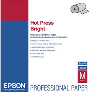 Fine Art Paper Hot Press Bright 17, 432мм х 15м (300 г/м2) (C13S042333)
