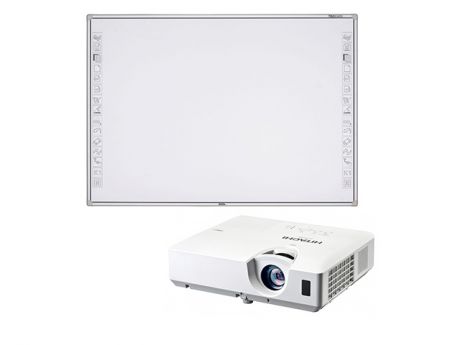 Интерактивная доска R3-800 + проектор Hitachi CP-EX251N