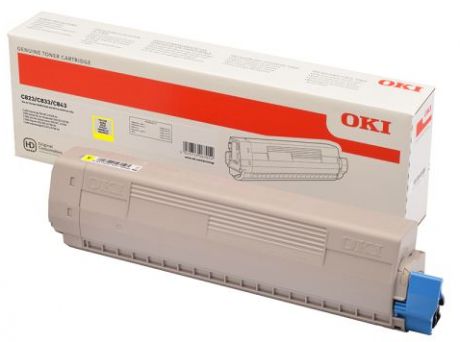 Тонер-картридж Toner-Y 7K C823/C833/C843 (46471105)