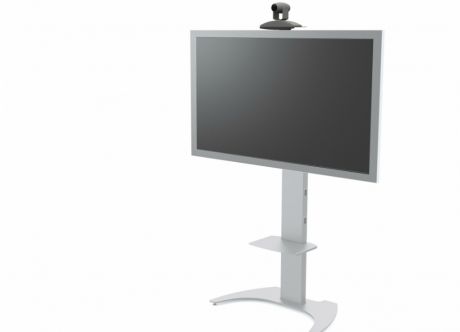 Мобильная стойка для панелей и телевизоров M50 (silver)