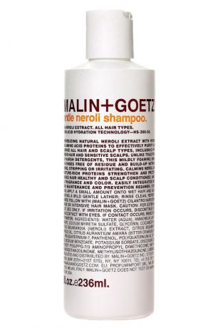 Malin+Goetz Шампунь для волос Gentle Neroli “Нероли” 236ml