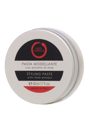 Aldo Coppola Моделирующая паста для волос с экстрактом алоэ Styling Paste, 50ml