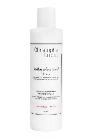Christophe Robin Бальзам-кондиционер для объема волос с экстрактом розы Volumizing Conditioner With Rose Extracts, 250ml