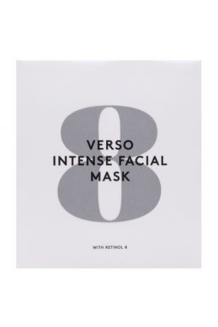 Verso Питательная гидрогелевая маска для лица Intense Facial Mask 4х25гр.