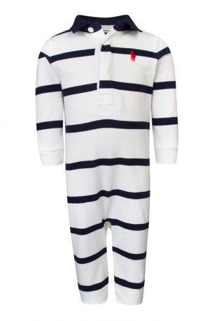 Ralph Lauren Children Хлопковый комбинезон