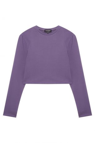 T-Skirt Кроп-топ фиолетовый