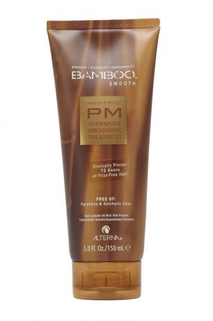Alterna Полирующий шампунь для волос Alterna Bamboo Smooth Anti-Frizz PM Overnight Smoothing Treatment 150ml