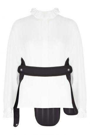Balenciaga Однотонная блузка