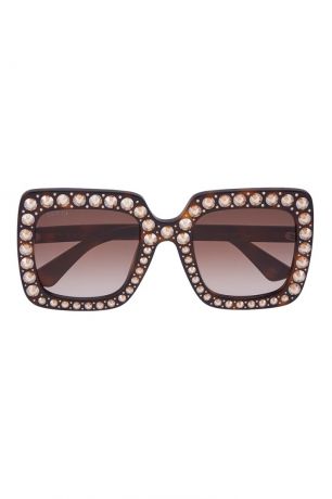 Gucci Солнцезащитные очки с кристаллами