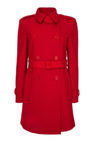 Red Valentino Однотонное пальто
