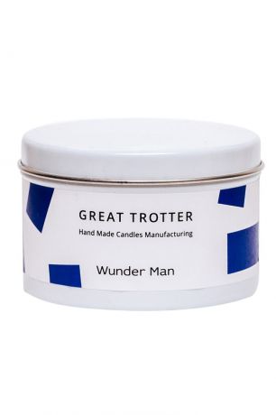 Great Trotter Свеча Wunder Man, travel-size, 200 g