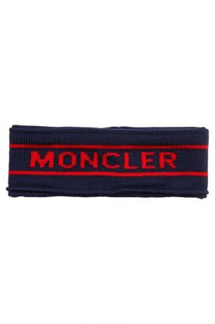 Moncler Шерстяная повязка с логотипом