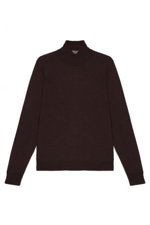 Canali Коричневый свитер из шерсти