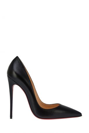Christian Louboutin Черные кожаные туфли So Kate 120