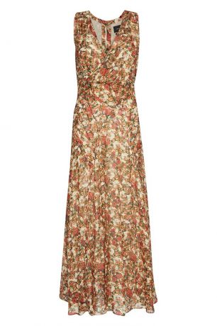 Isabel Marant Платье-макси с цветочным принтом