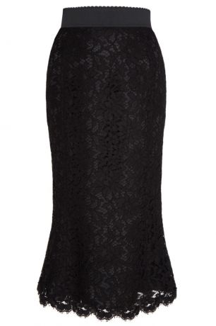 Dolce&Gabbana Кружевная юбка-карандаш