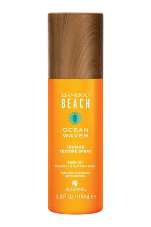 Alterna Спрей для создания текстуры волос Bamboo Beach Summer Ocean Waves Tousled Texture Spray, 118 ml