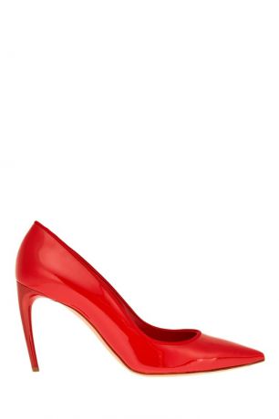 Alexander McQueen Красные лакированные туфли