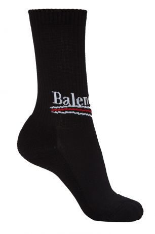 Balenciaga Черные хлопковые носки
