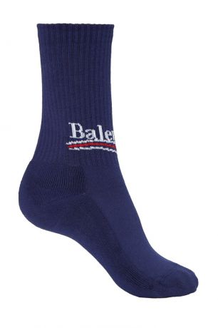 Balenciaga Синие хлопковые носки