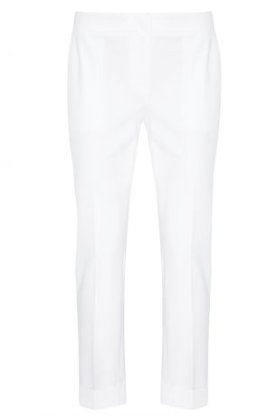 Lorena Antoniazzi Белые хлопковые брюки