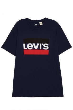 Levi’s® Синяя футболка с принтом Sportswear Logo Graphic