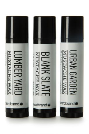 Beardbrand Набор воска для усов и бороды «White Label»