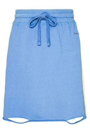 ZASPORT Синяя трикотажная юбка-мини