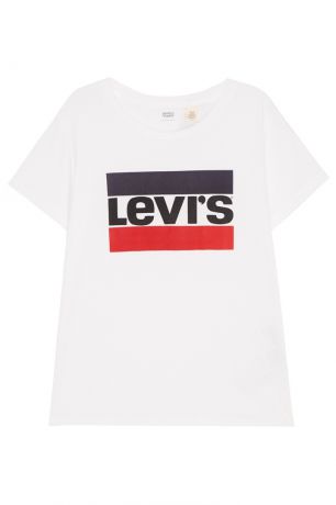 Levi’s® Белая футболка с логотипом THE PERFECT TEE