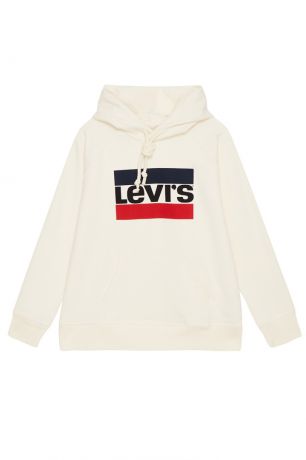 Levi’s® Белое худи с логотипом GRAPHIC SPORT HOODIE